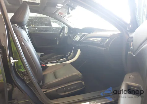 2017 Honda Accord Ex-L V6 из США, поврежденный, VIN 1HGCR3F86HA041306